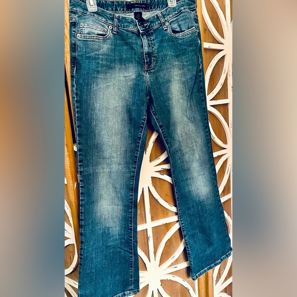 CALVIN KLEIN JEANS Size:12 high rise, boot cut​